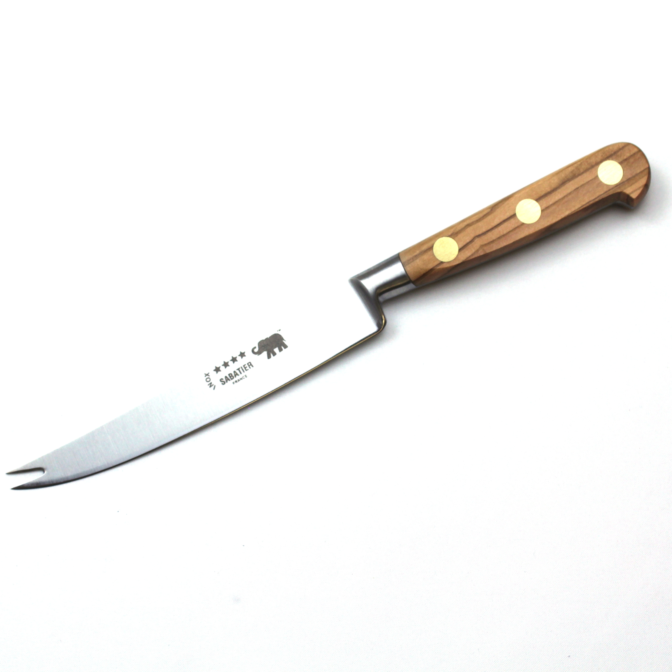 Cheese Knife – Stainless Steel Olivewood Handle