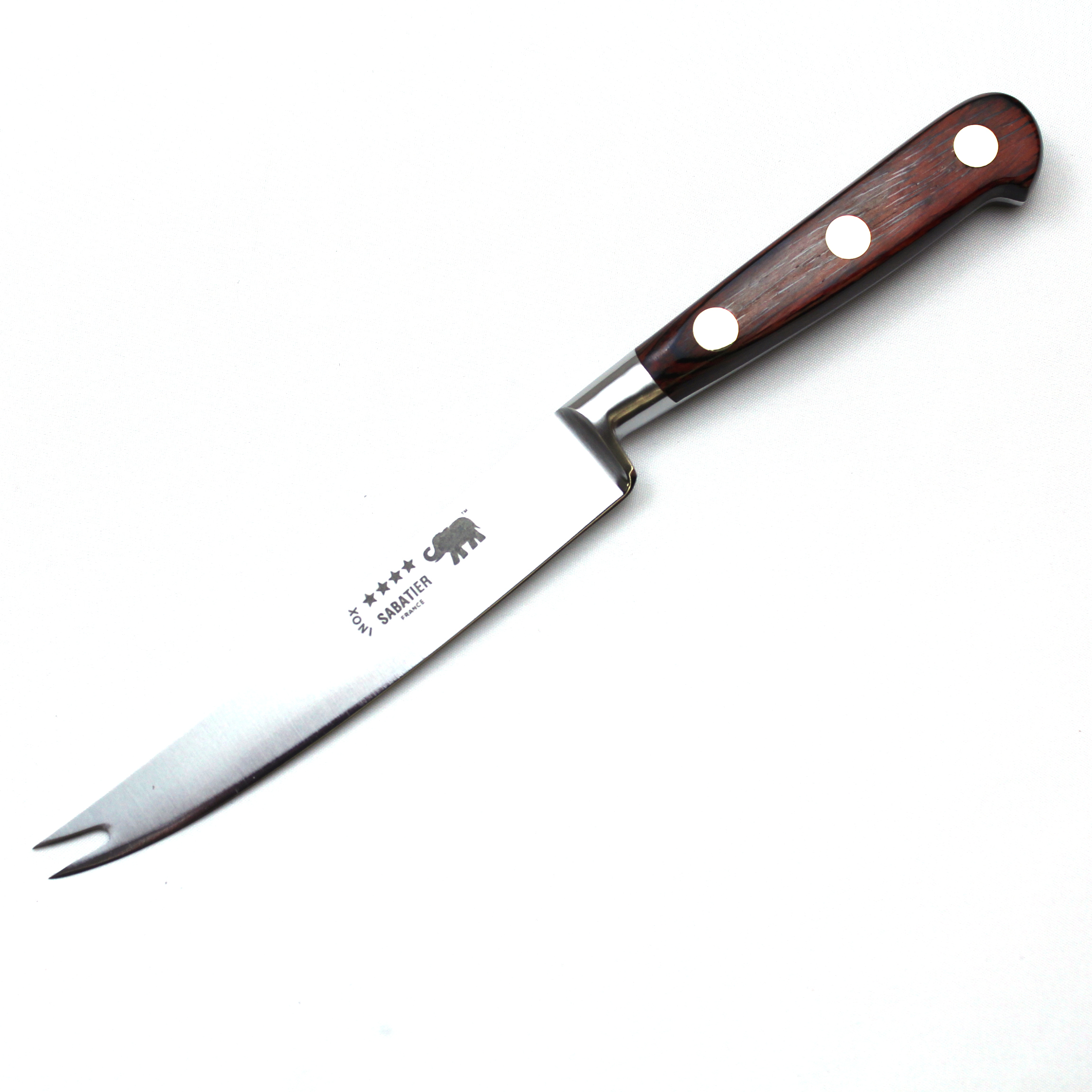 Cheese Knife – Stainless Steel Red Stamina Handle