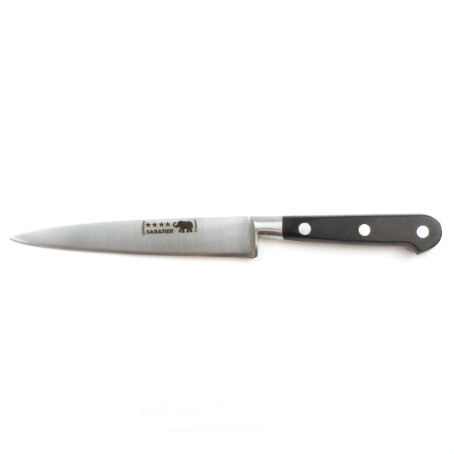 Filleting Knife – 6″/15cm Carbon Steel Black Nylon Handle