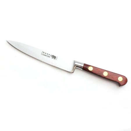 Filleting Knife – 6″/15cm Carbon Steel Red Stamina Handle