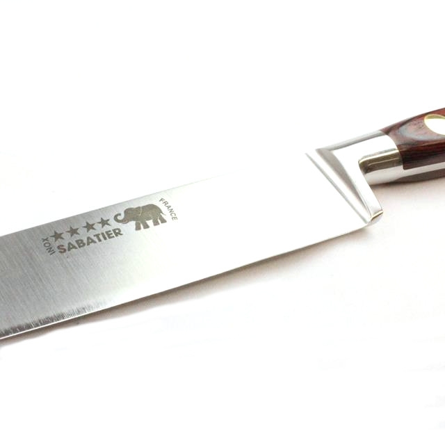 Carving Knife – 8″/20cm Stainless Steel Red Stamina Handle