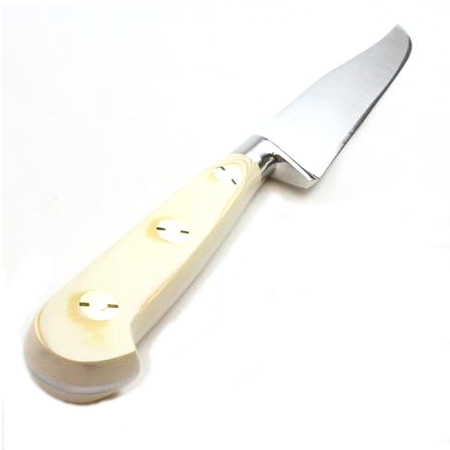 Carving Knife – 8″/20cm Stainless Steel White Micarta Handle