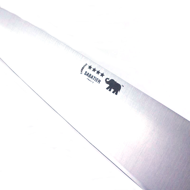 Cook’s Knife – 12″/30cm Carbon Steel Red Stamina Handle